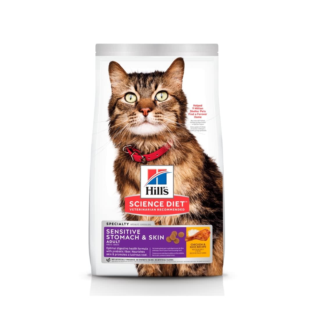 Hills SD Feline Adult Sensitive Stomach and Skin 1.6kg1