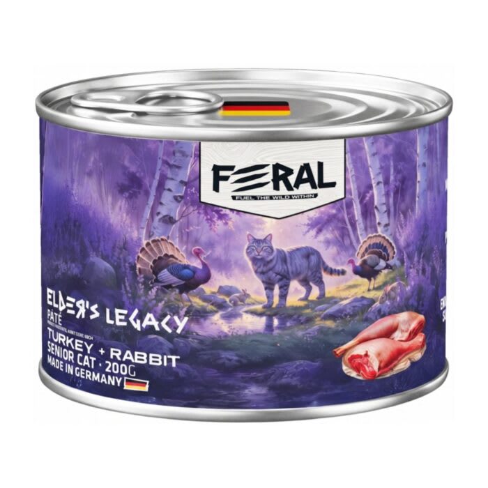 Feral Gato Senior Elder’s Legacy Pavo & Conejo 200gr1