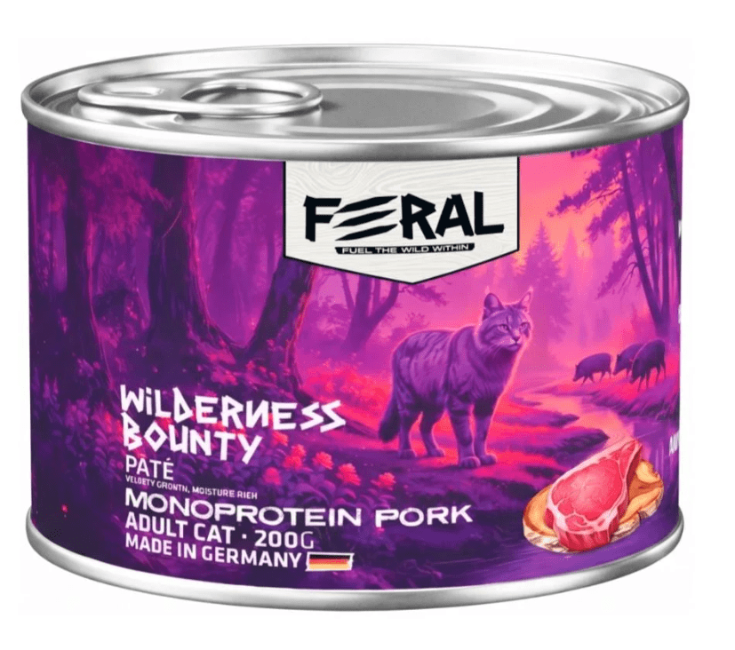 Feral Gato Wilderness Bounty Cerdo 200gr1
