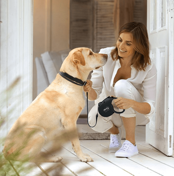 FLEXI STANDARD CORDÓN Large - 5MTS - Max 50kg (Negro)4