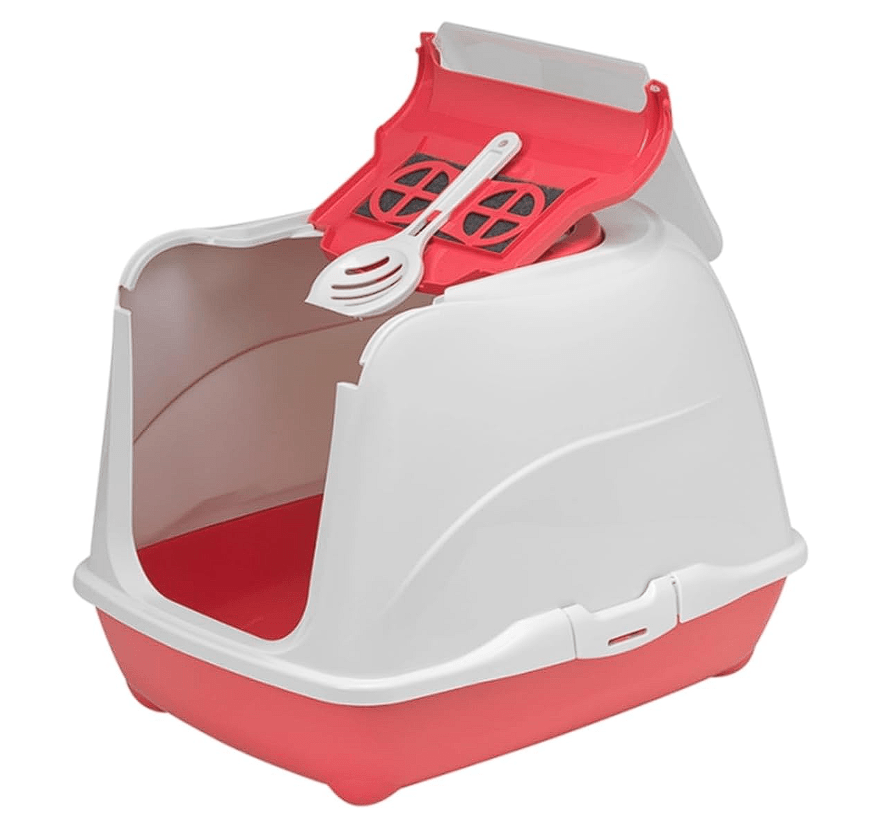 Arenero Cerrado Moderna Flip CAT Jumbo - Coral2