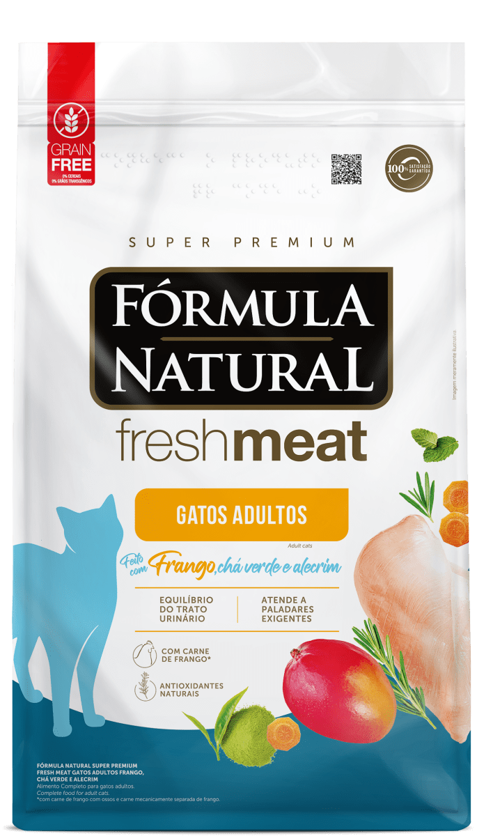 Formula Natural Fresh Meat Gato Adulto Adulto Frango 10.1kg1