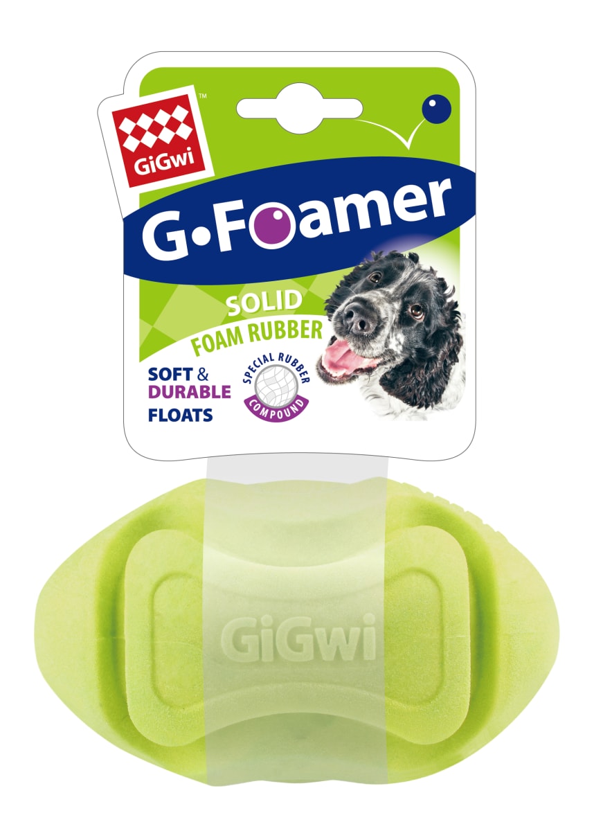 Gigwi G-FOAMER RUGBY BALL GREEN1