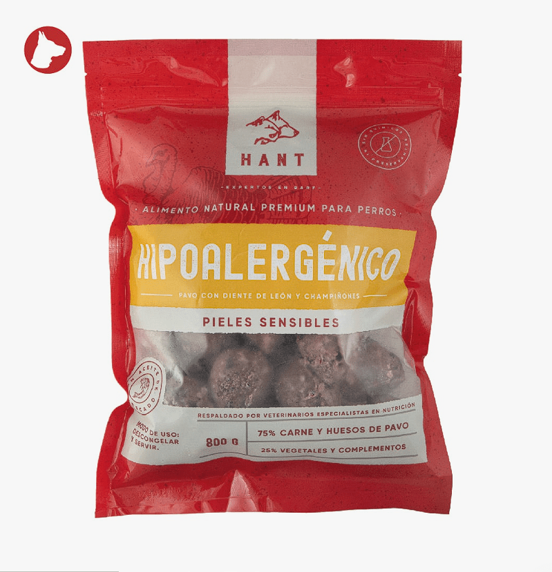 Hant Alimento Barf Super Premium - Hipoalergénico 800 gr1