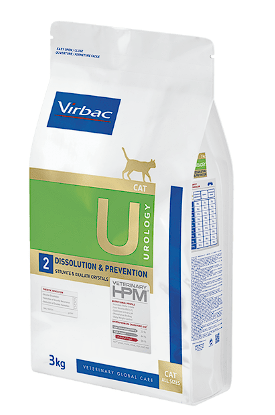 Virbac HPM CAT UROLOGY - U2 Dissolution & Prevention 3kg1