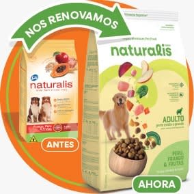 Naturalis Adulto Pollo, Pavo y Frutas -  Rza Mediana y Grande 2.5kg1