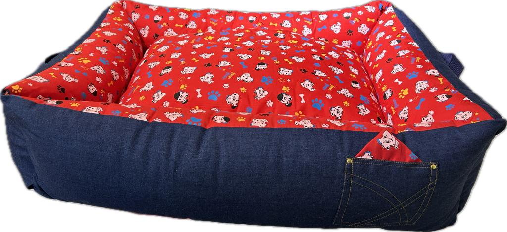 Cama Modelo Jean - Rojo Talla L1