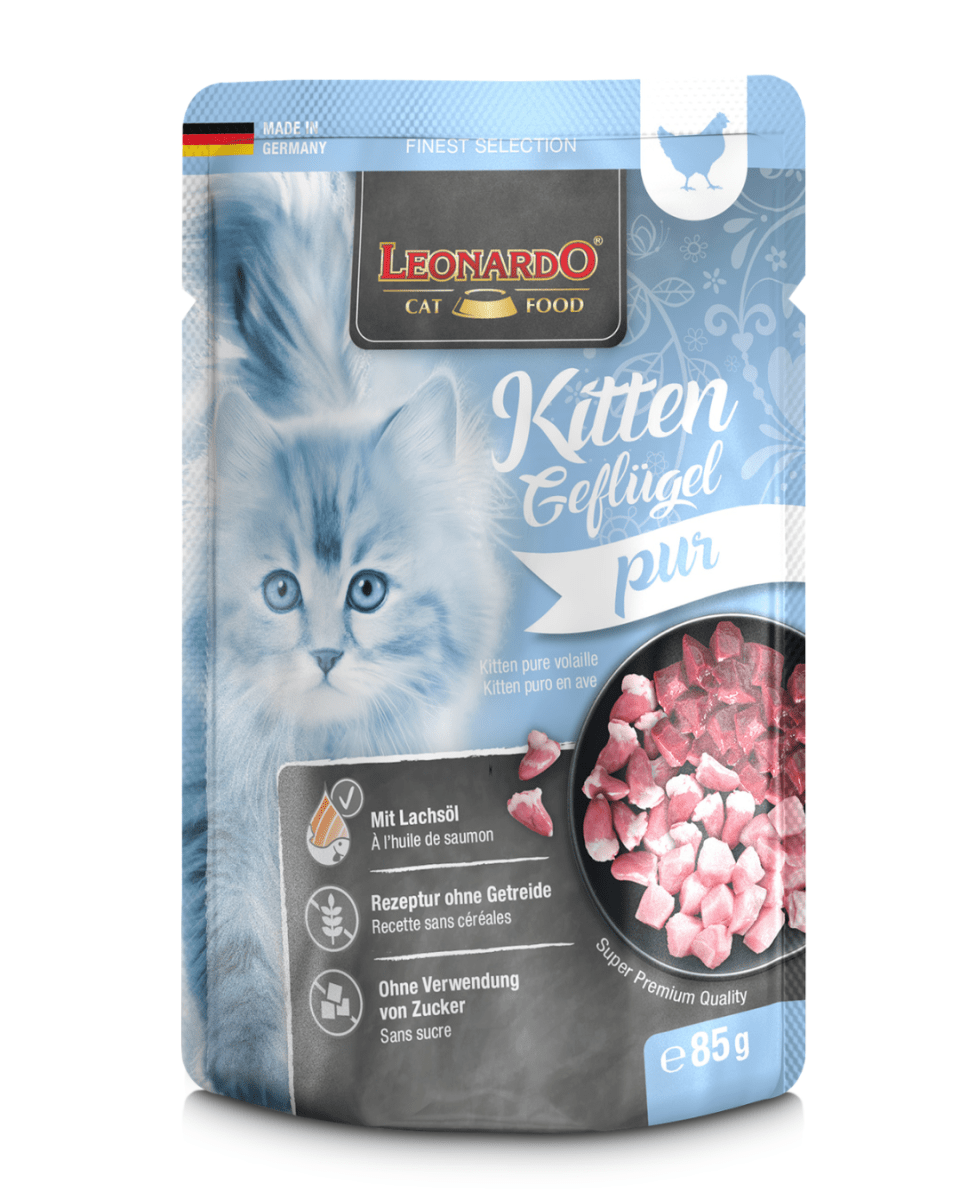 Leonardo Kitten Ave Pouch 85gr - Gatitos1