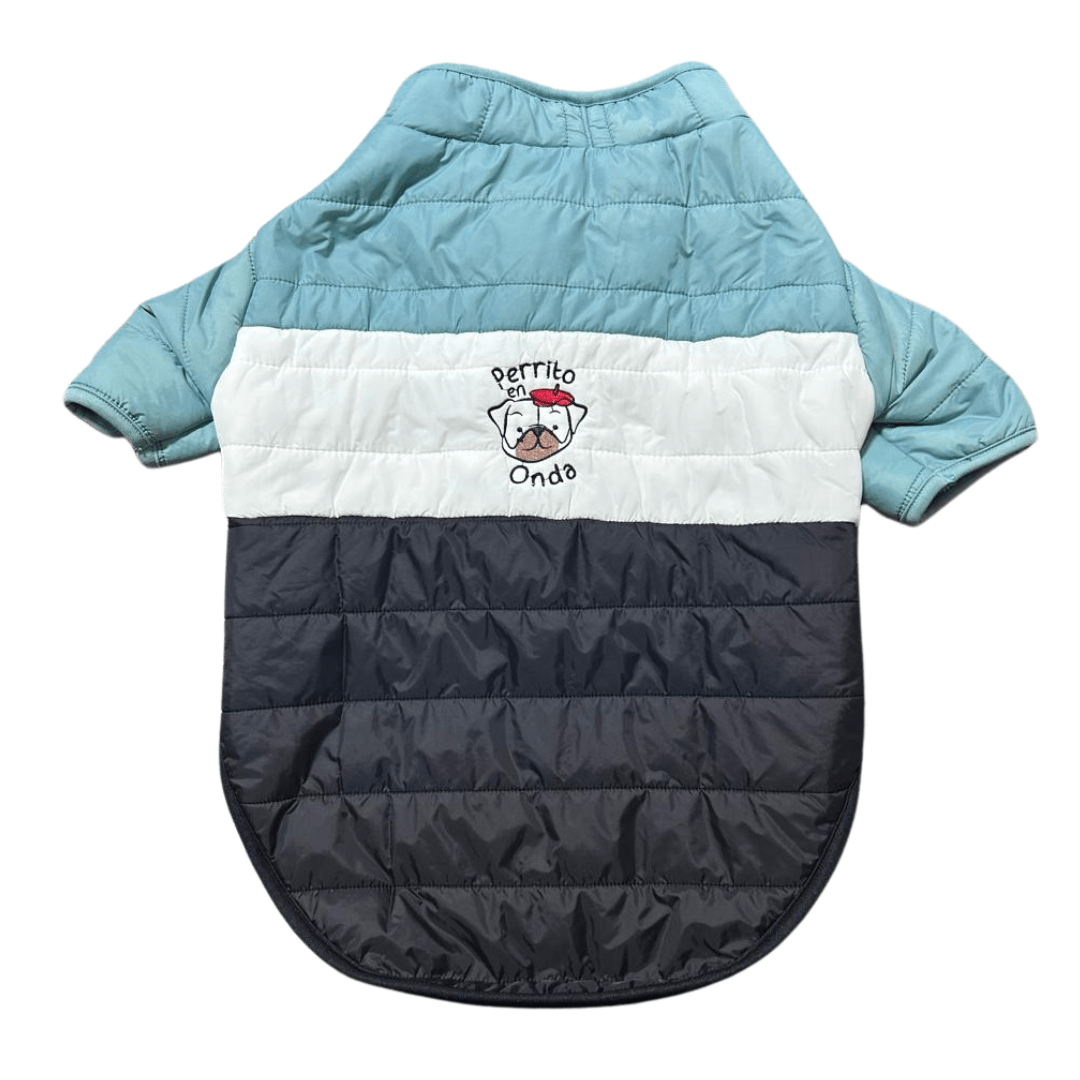 Ropa PO - Casaca Acolchada (M5) Ploma, Blanca y Negro1