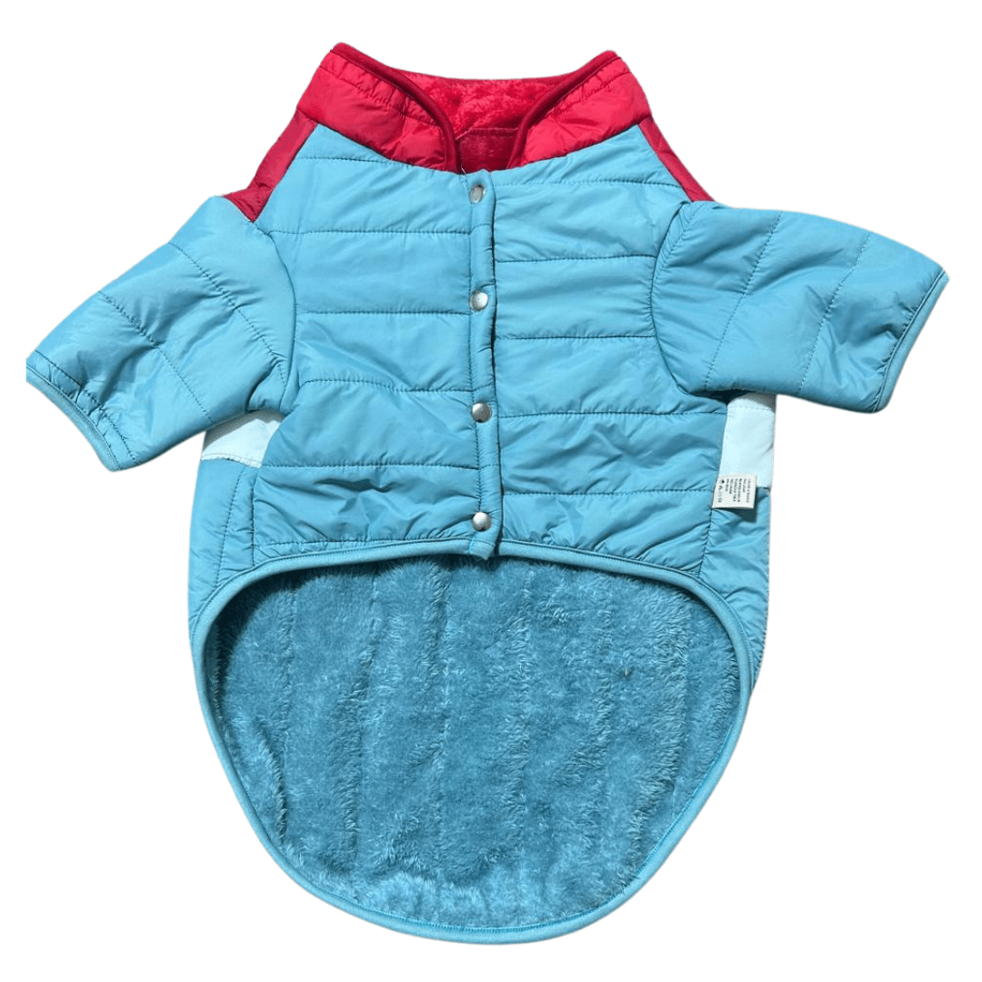 Ropa PO -  Casaca Acolchada (M5) Roja, Blanco, Plomo - Talla 52