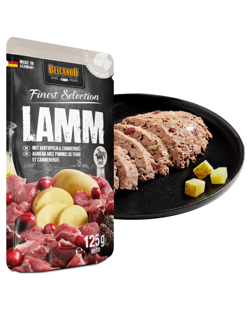 Belcando Cordero con patatas y arándanos 125 gr2