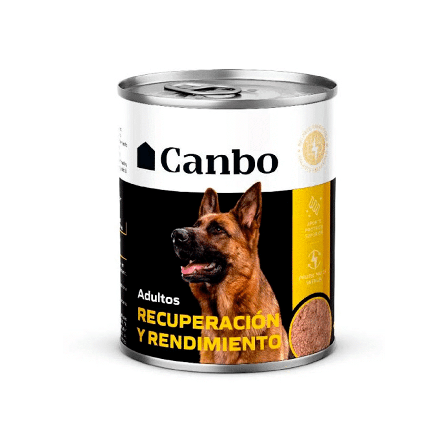 Canbo Dog Pate Recuperación y Rendimiento 330gr1