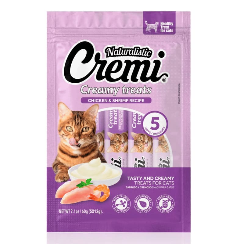 NATURALISTIC CREMI POLLO & CAMARÓN 60 GRS1
