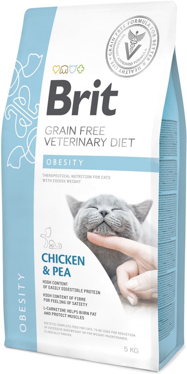 BRIT GF VET DIETS CAT OBESITY 5kg1