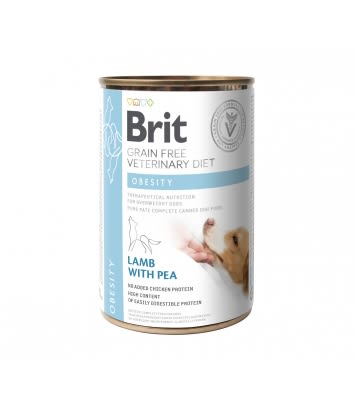 BRIT GF VET DIET DOG OBESITY (LATA 400GR)1