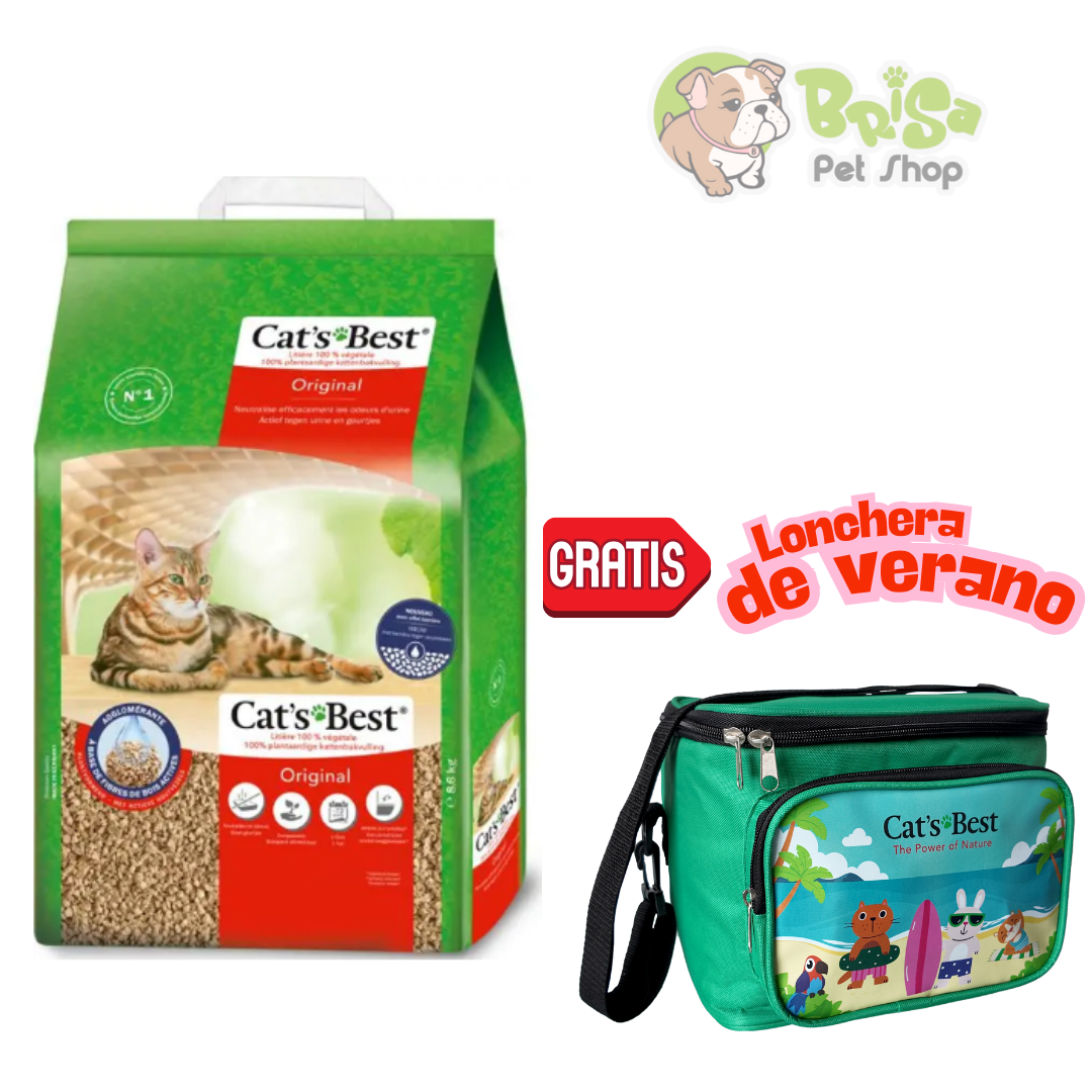 Arena Cats Best Original 8.6kg + Lonchera1