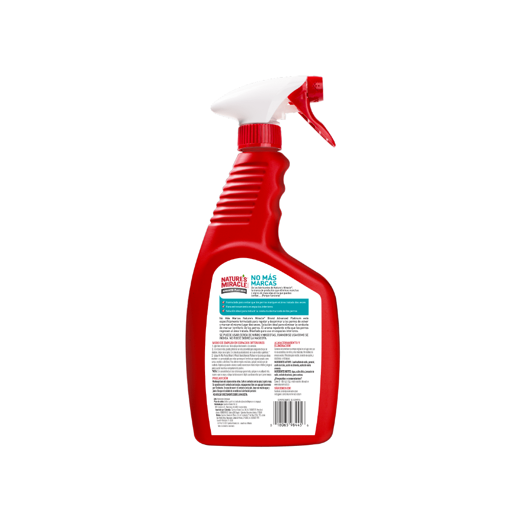 NATURE'S MIRACLE ADVANCED PLATINUM / NO MÁS MARCAS, 709 ML2
