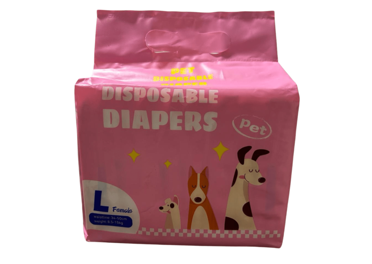 Pañales para perro (Hembra) - Talla LARGE (10und)1