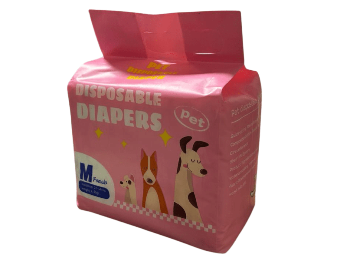 Pañales para perro (Hembra) - Talla MEDIUM (10und)1