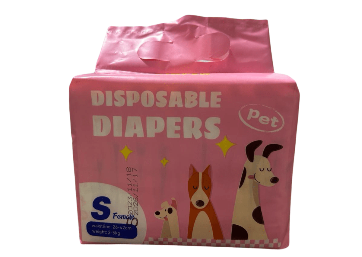 Pañales para perro (Hembra) - Talla SMALL (10und)1