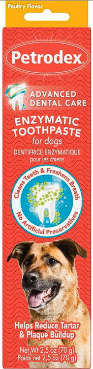 SENTRY PETRODEX PASTA DE DIENTES ENZIMATICA PARA PERROS - Poultry Flavor (70gr)1