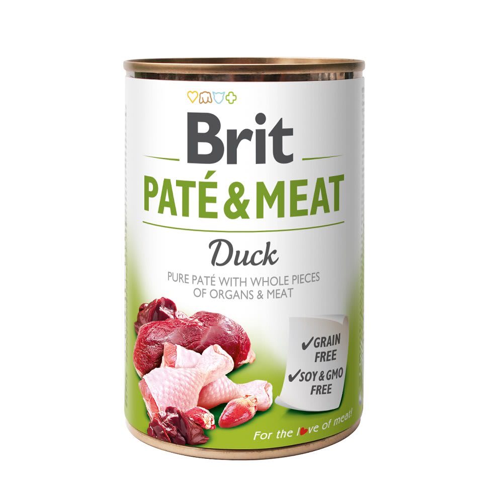 BRIT PATE & MEAT DUCK (800gr)1