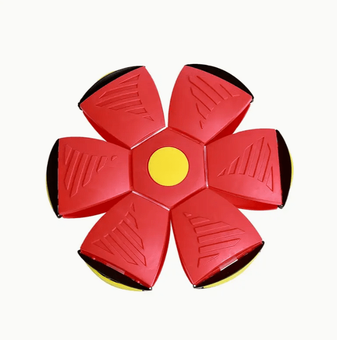 Pelota elástica para perro - Rojo2