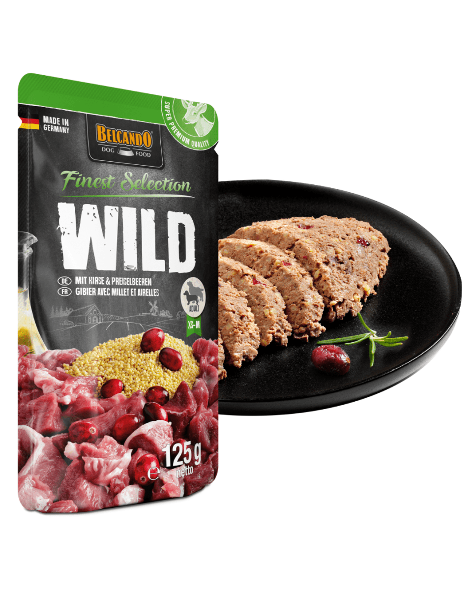 Belcando Venado con mijo y arándanos 125 gr2