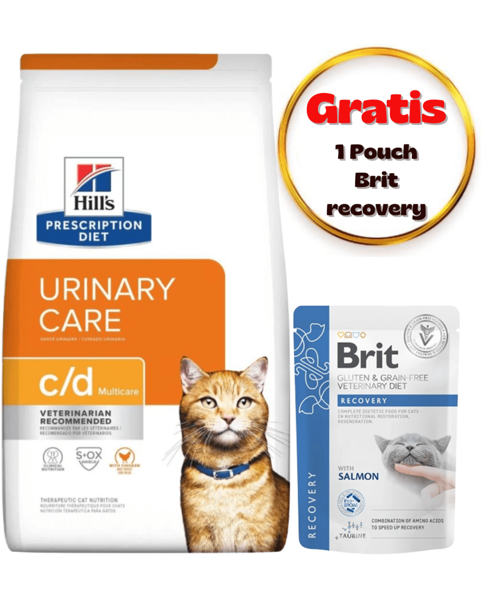 Hills PD Feline Urinary C/D Multicare 1.8kg - Pack cuidado1