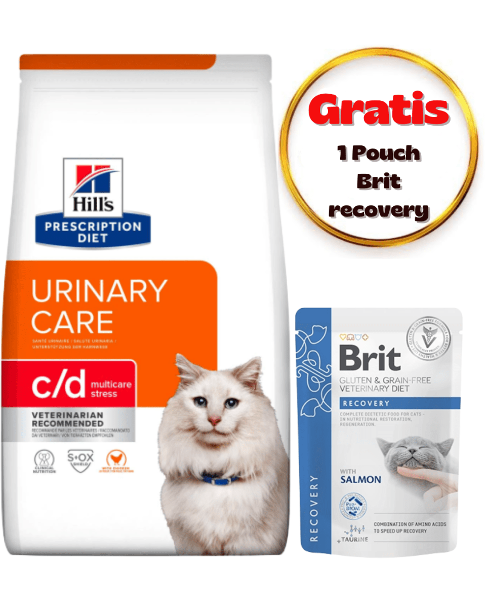 Hills PD Feline Urinary C/D Multicare Stress 1.8kg - Pack cuidado1