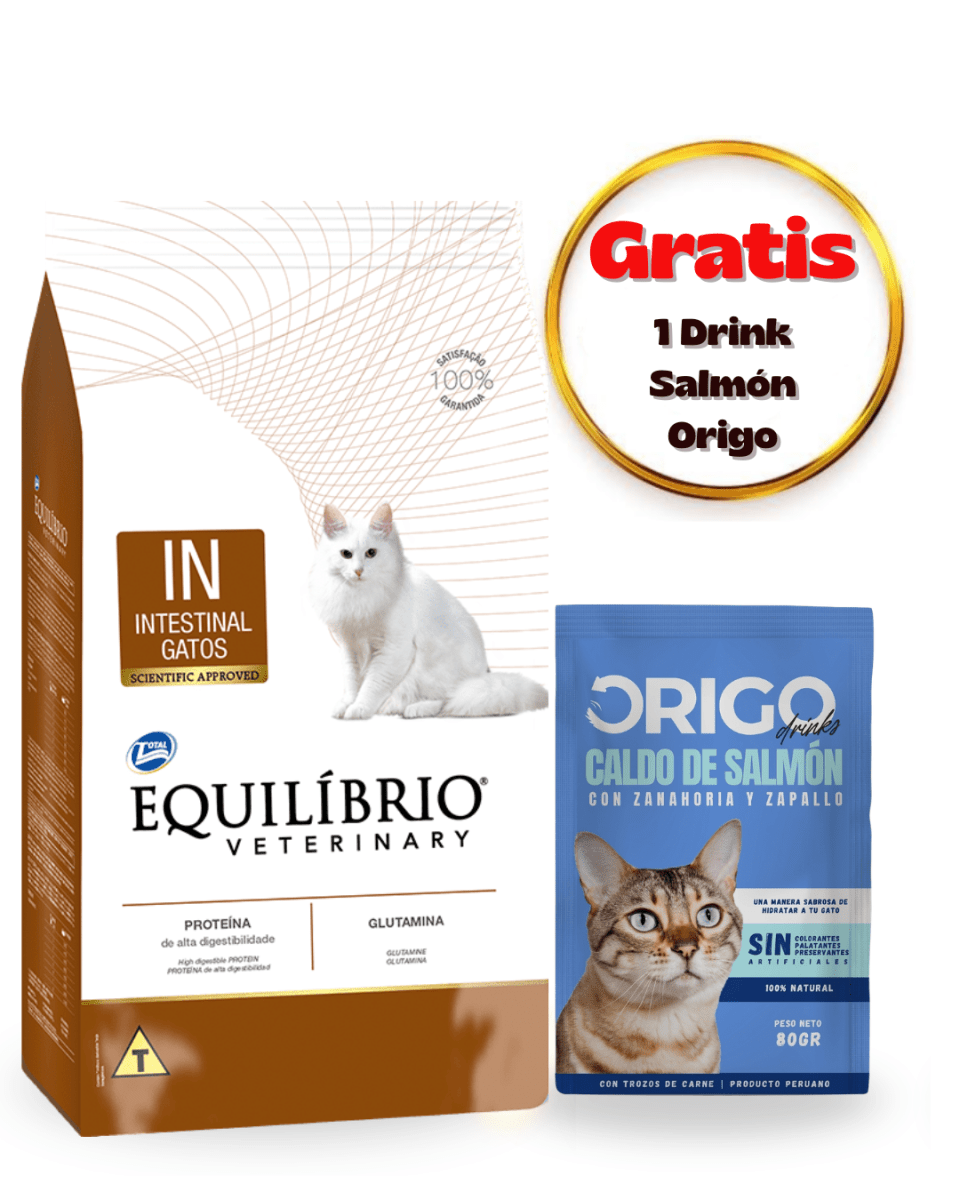 EQUILIBRIO Veterinary CAT (IN) Intestinal 2kg - Dúo drink1