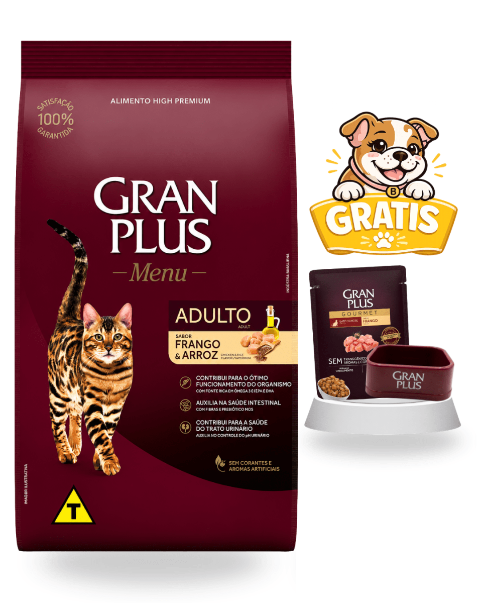 Gran Plus gato adulto pollo & arroz 10.1kg - Súper pack1