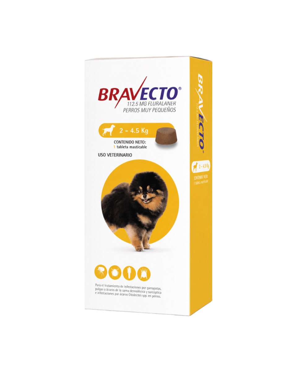 Bravecto 2 a 4.5kg (112.5mg)2