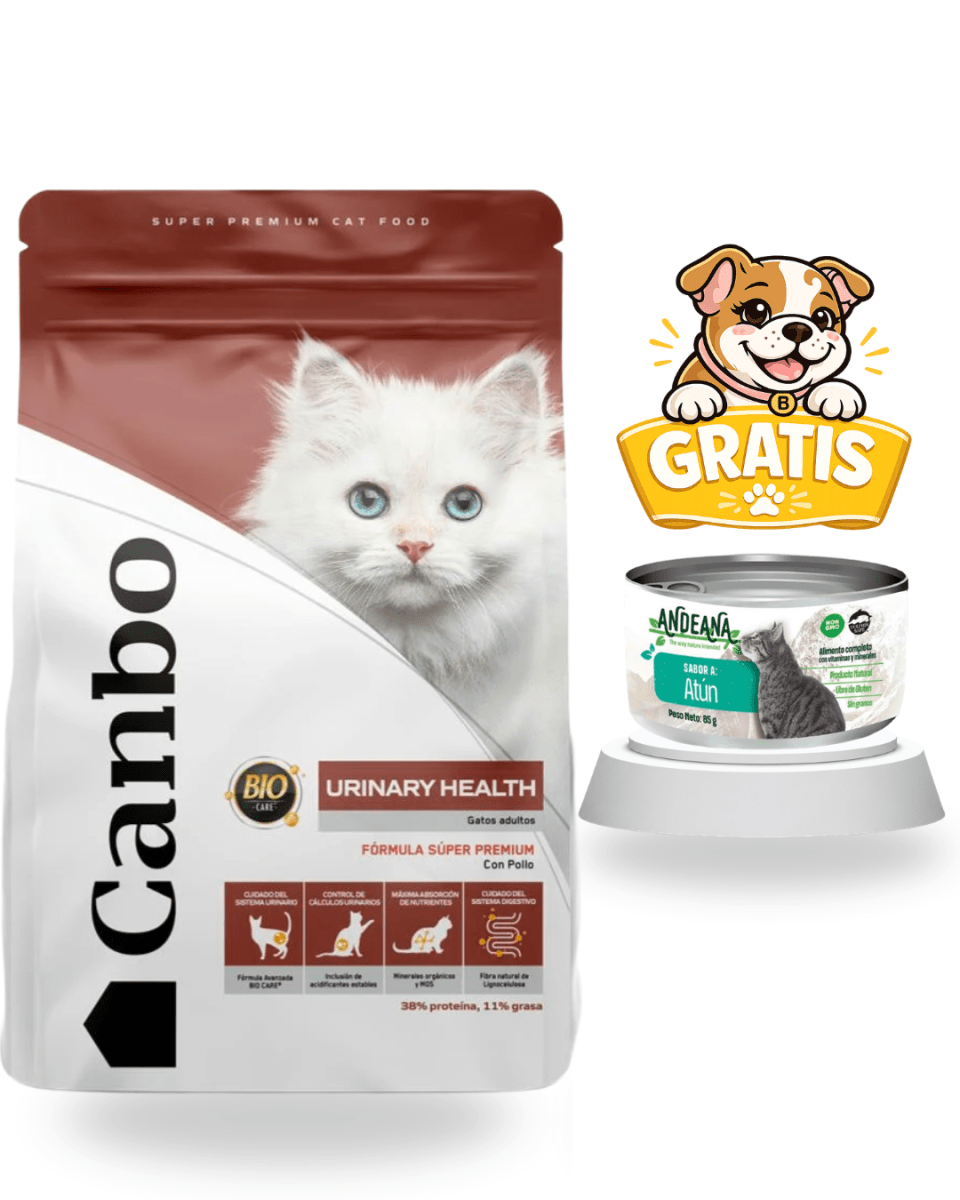 Canbo CAT Adulto Urinary Health 3kg - Promo Andeana1