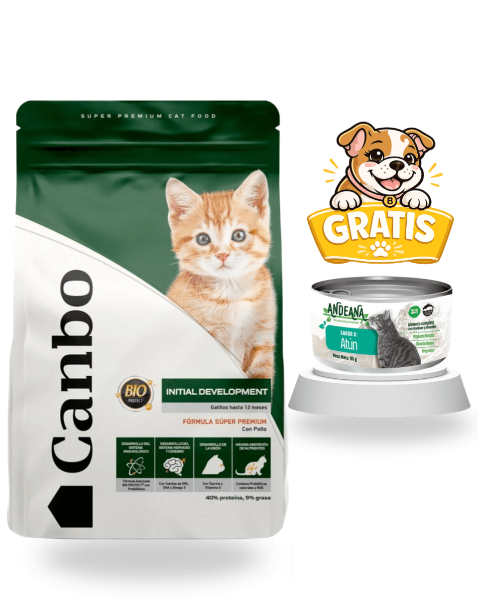 Canbo CAT Initial Development gatito 3kg - Promo Andeana1