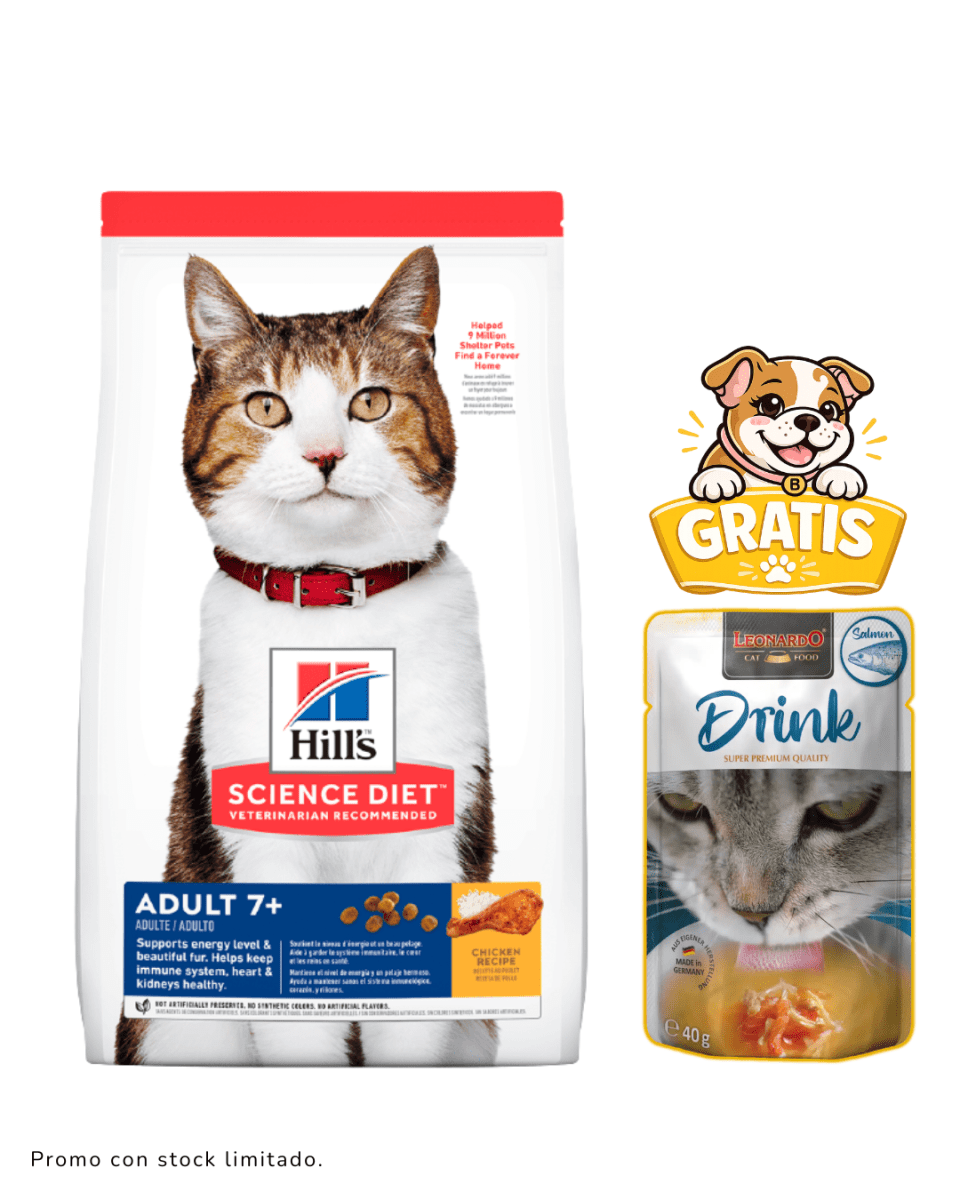 Hills SD Feline 7+ Active Longevity 1.8kg + drink1