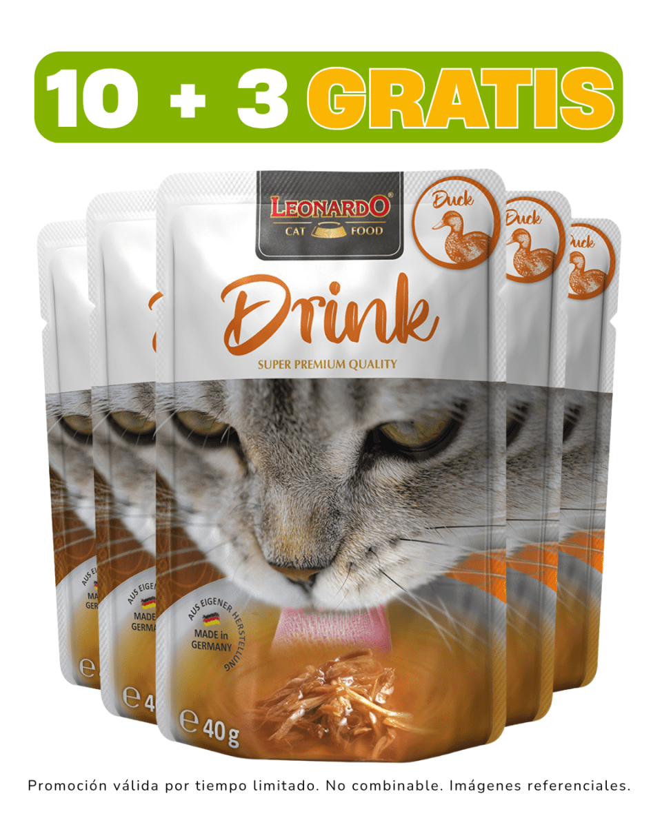 Leonardo Drink Pato - 40gr promoción 10 + 3 gratis1