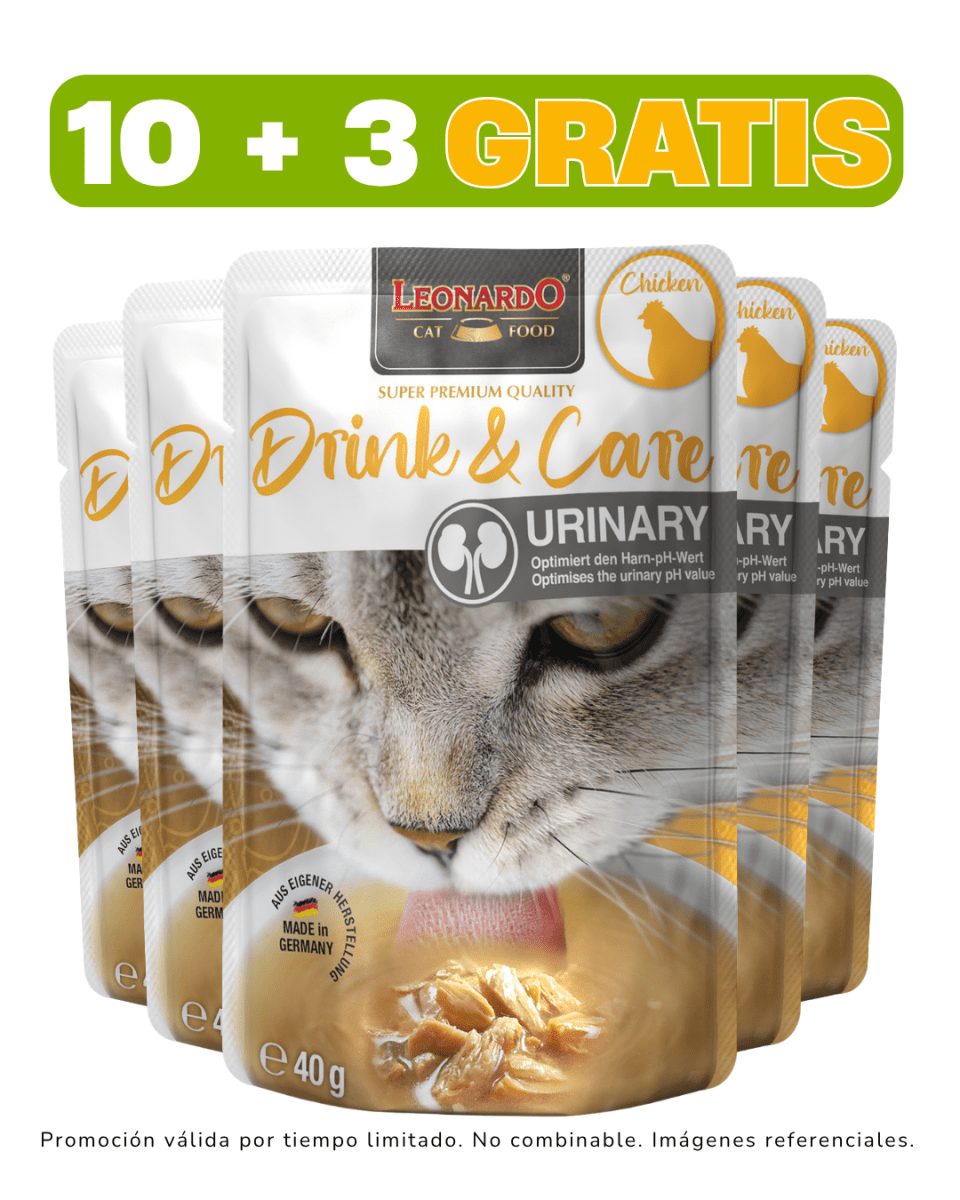 Leonardo Drink & Care Urinary 40gr promoción 10 + 3 gratis1