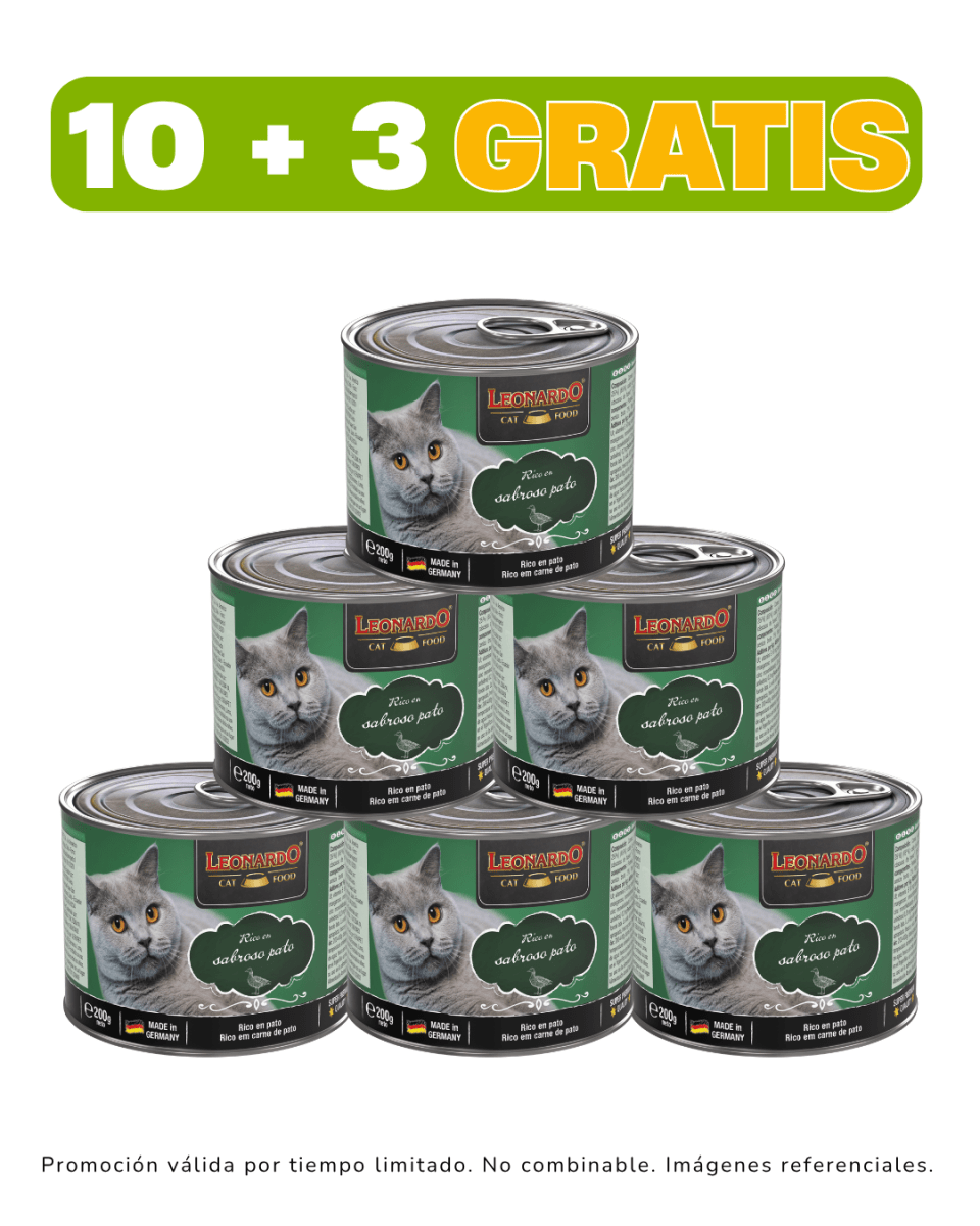 Leonardo Quality Selection Pato 200gr promoción 10 + 3 gratis1