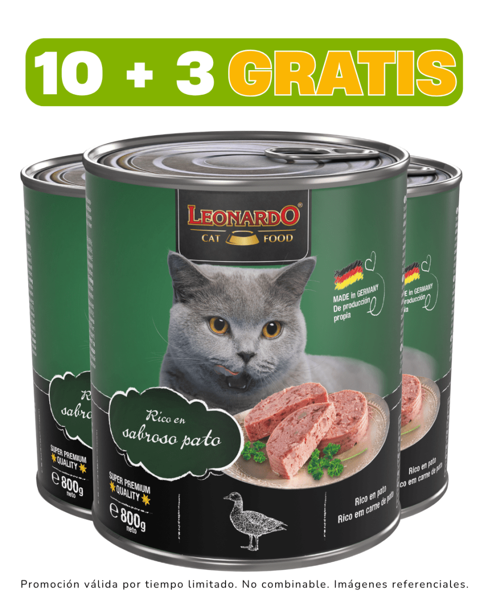 Leonardo Quality Selection Pato 800gr promoción 10 + 3 gratis1