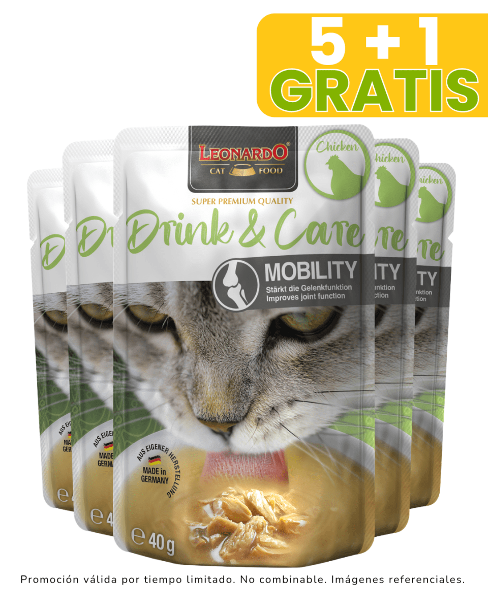 Leonardo Drink & Care Mobility 40gr promoción 5 + 1 gratis1