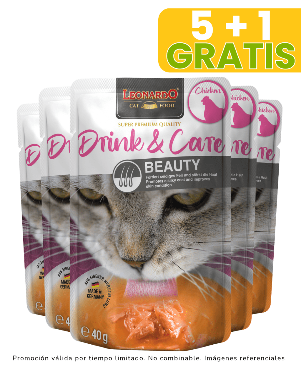 Leonardo Drink & Care Beauty 40gr promoción 5 + 1 gratis1