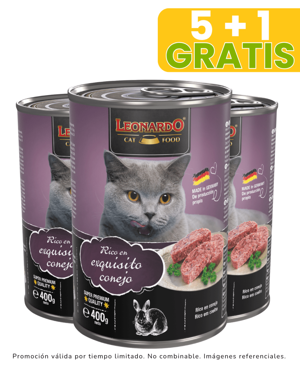 Leonardo Quality Selection Conejo 400gr promoción 5 + 1 gratis1