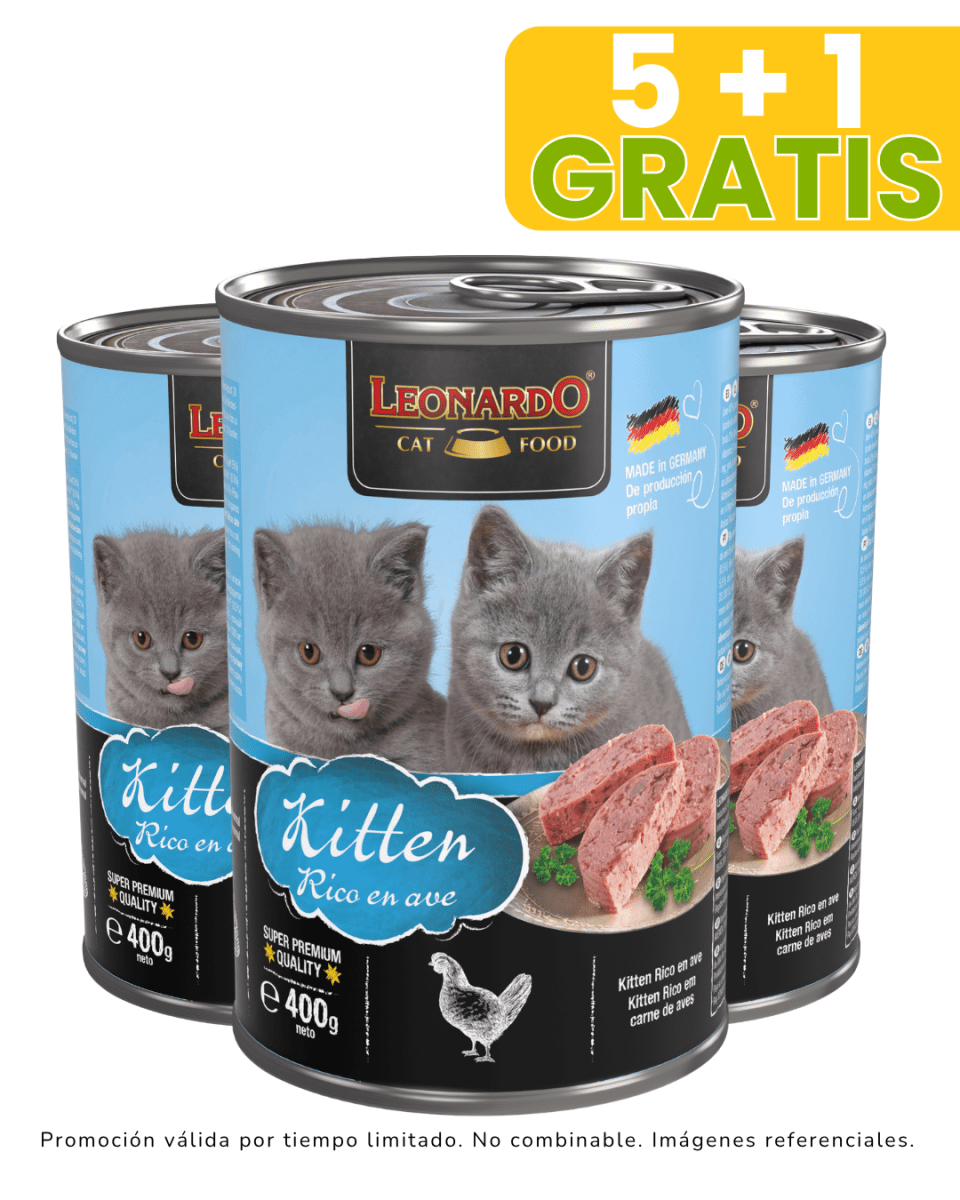 Leonardo Quality Selection Kitten - 400gr promoción 5 + 1 gratis1
