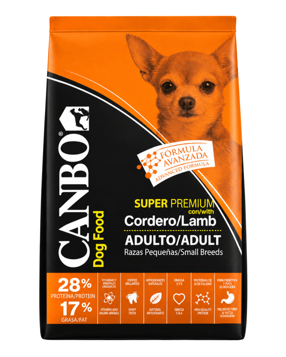 Canbo Adulto Super Premium con Cordero - Razas Pequeñas 7kg1