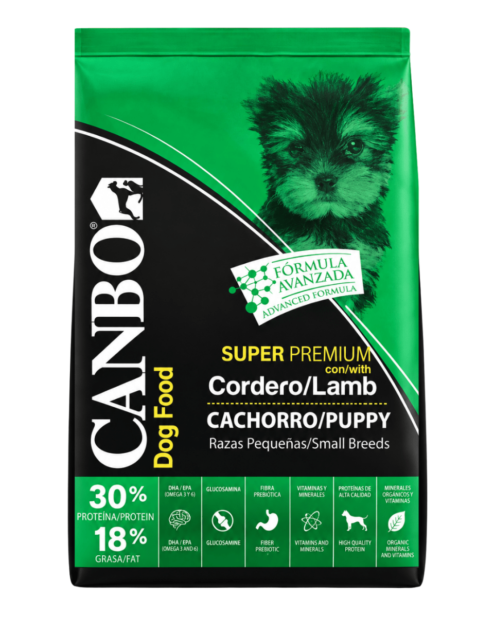 Canbo Cachorro Super Premiun Cordero Razas Pequeñas 1kg1
