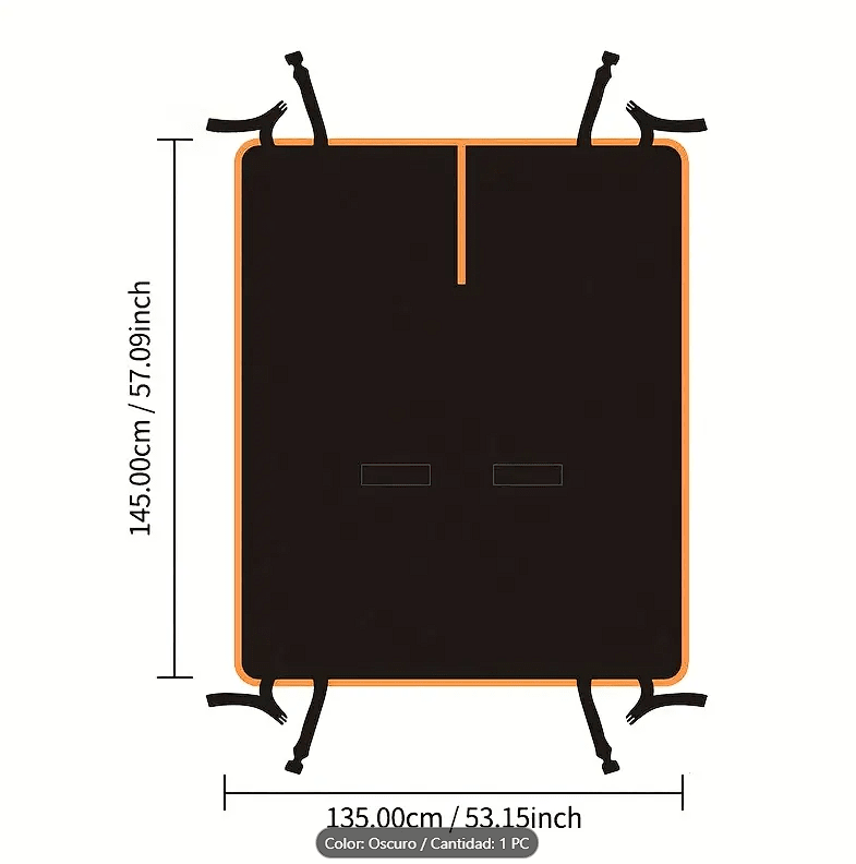 Protector de asiento trasero de auto2