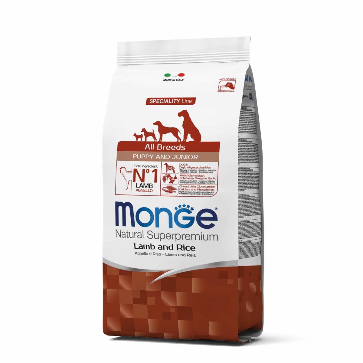 Monge Canine Puppy Cordero y Arroz - 2.5kg1