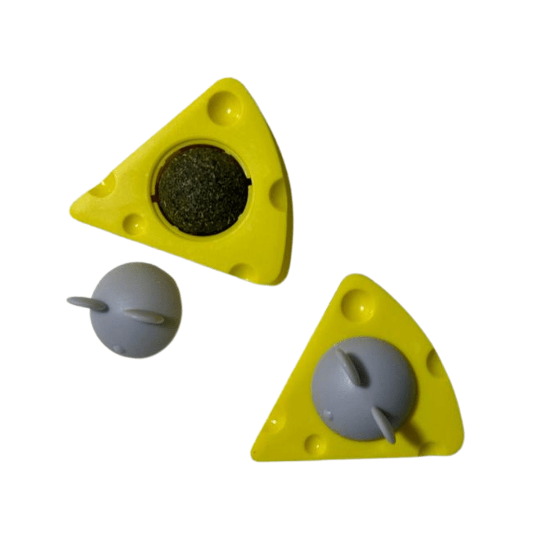 Juguete para Gato Tipo Queso con Catnip1