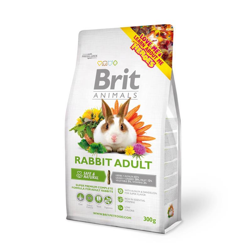 Brit Animals Rabbit Adult 300gr1